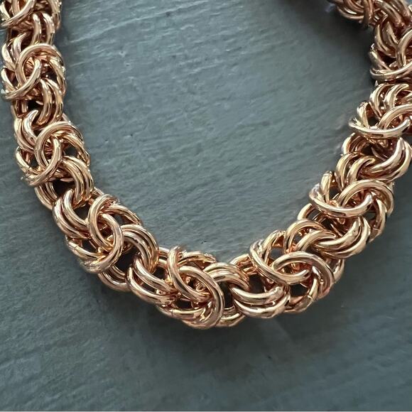 Bella Diva Bronze Chainlink Bracelet NEW - Picture 10 of 10